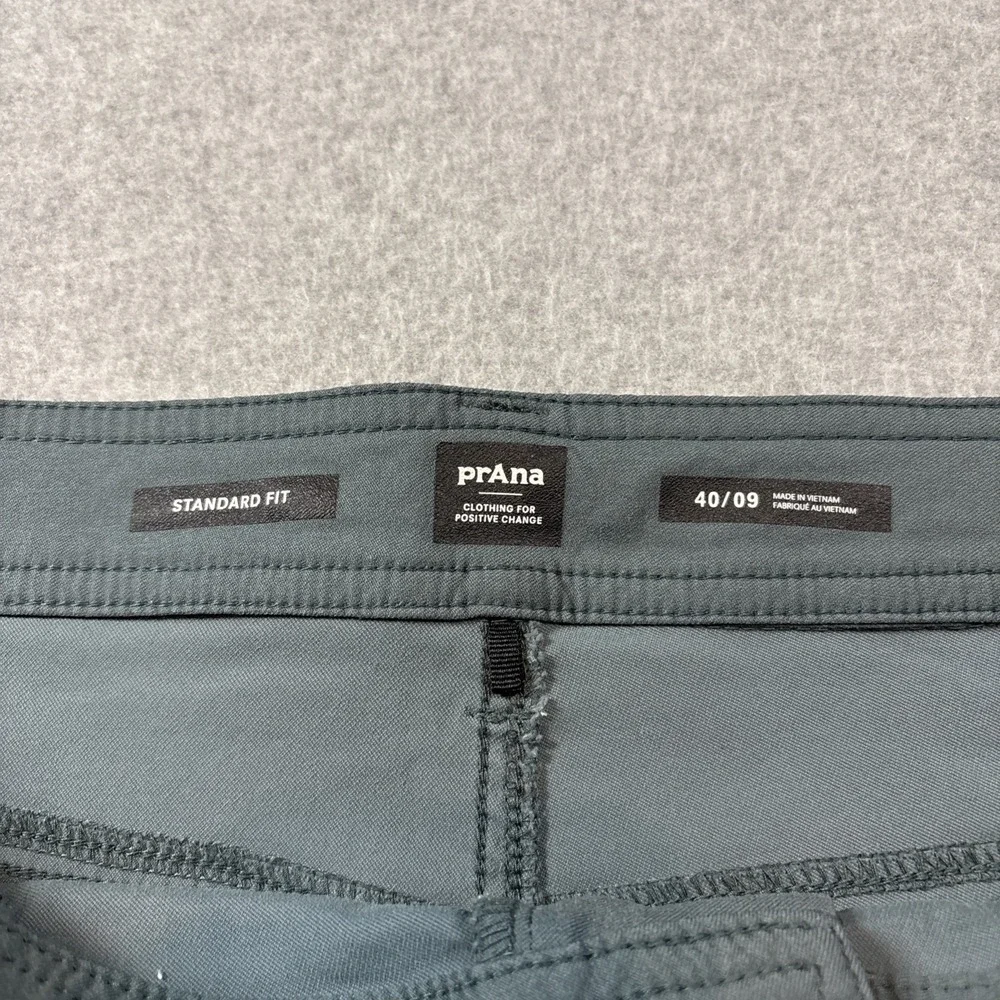 Prana Performance Hiking Men's Gray Shorts Sz 40/09 Standard Fit